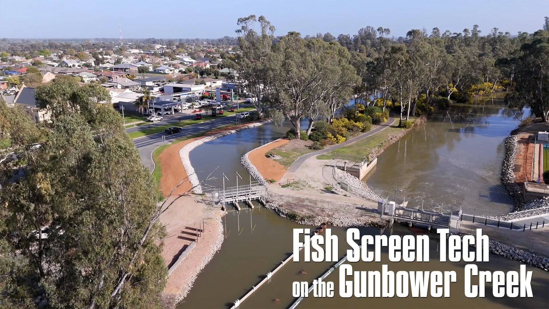 OzFish - Fish Screen Tech on the Gunbower Creek