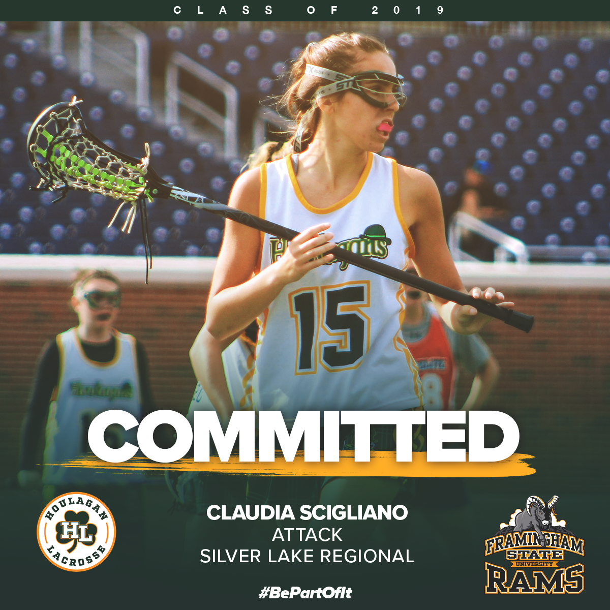 Claudia Scigliano commits to Framingham State!