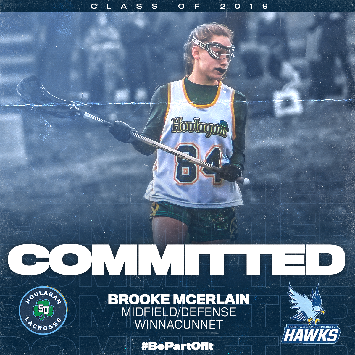 Brooke McErlain Commits to Roger Williams!