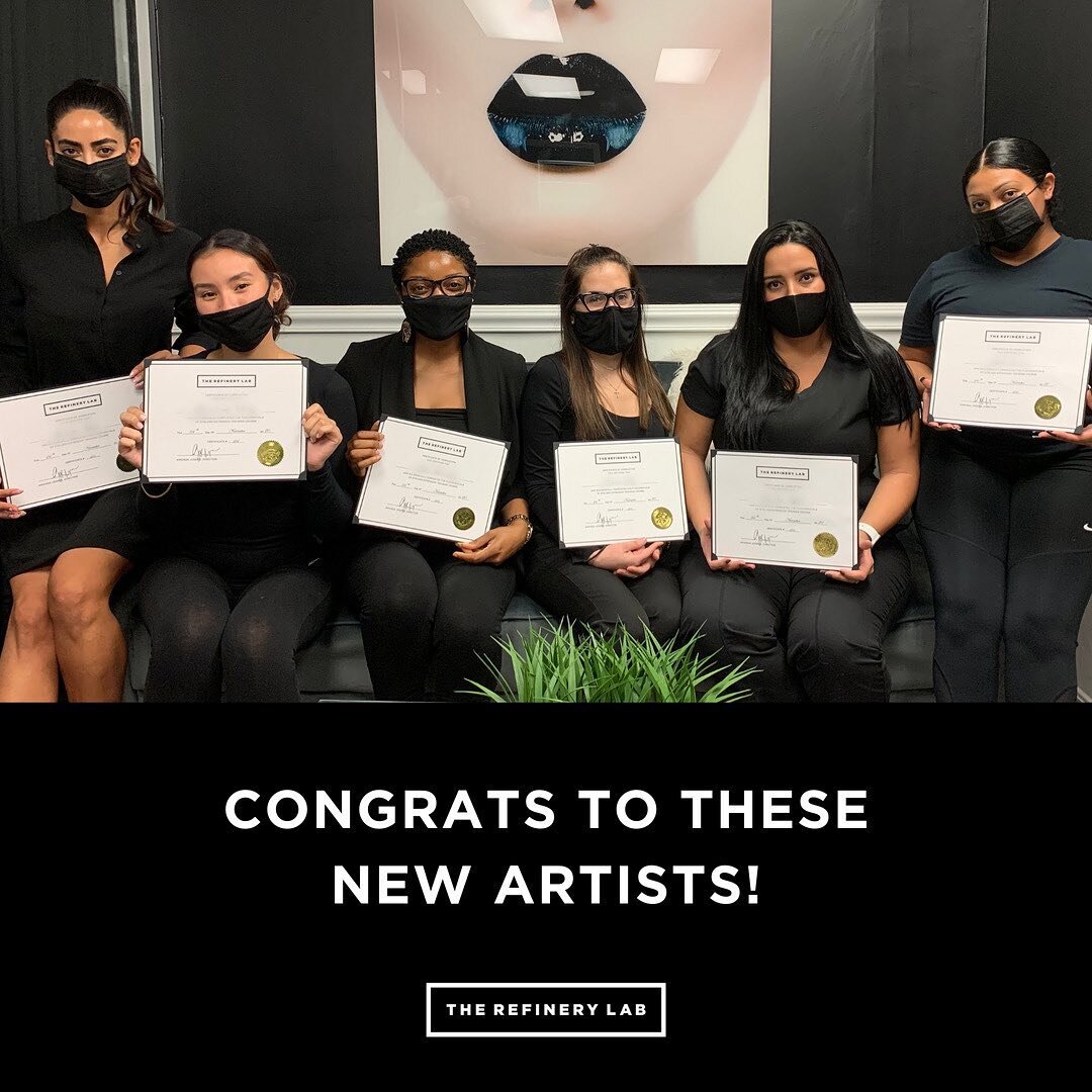 The first step to reaching your dream is taking ACTION.
⠀⠀⠀⠀⠀⠀⁣
Happy Weekend 🖤  Check out these new artists from our last microblading course! Congratulations to all of you and we cannot wait where this new career will take you. 

If you are intere