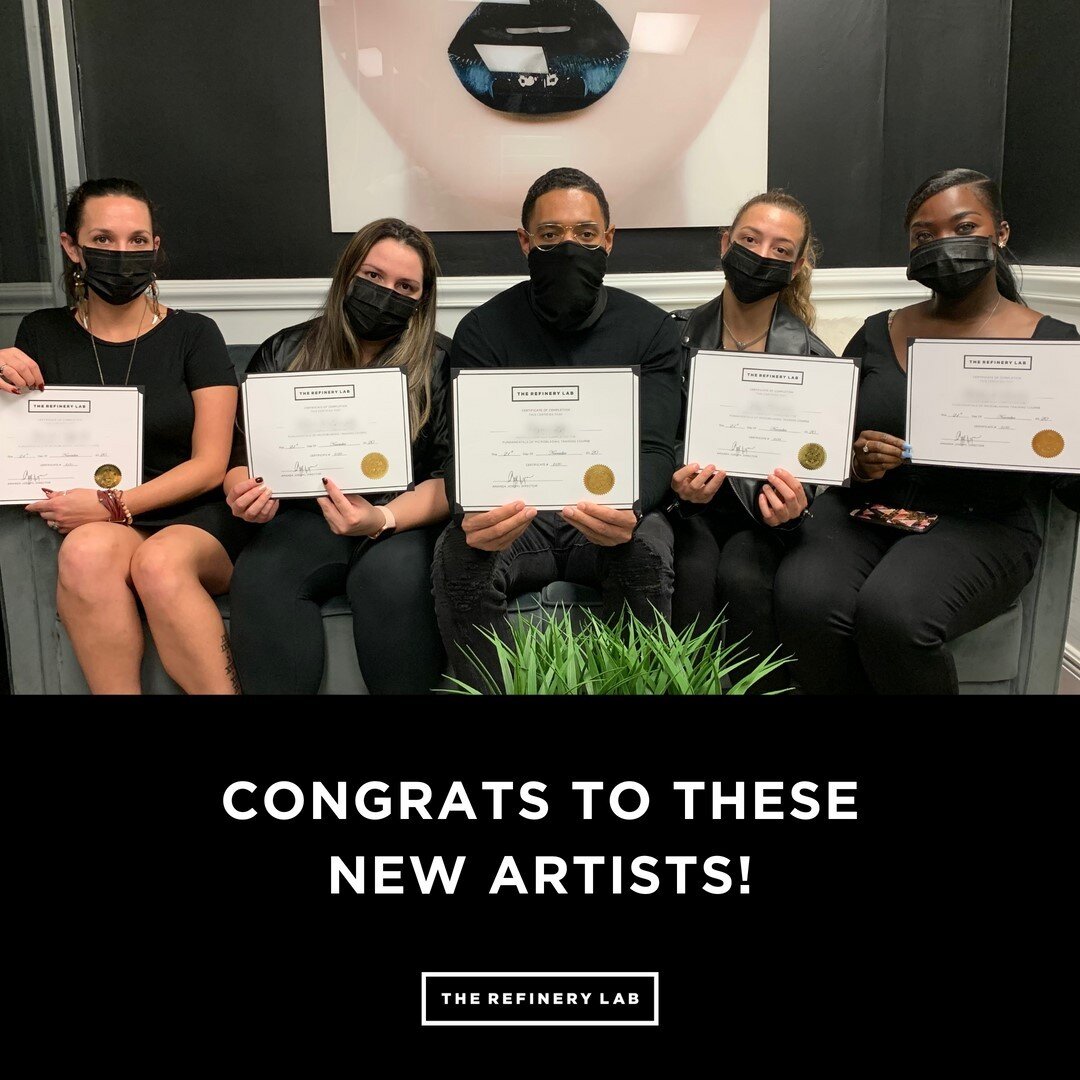Become your own boss and help make people more beautiful! ⠀⠀⠀⠀⠀⠀⠀⠀⠀
⠀⠀⠀⠀⠀⠀⠀⠀⠀
Check out these new artists from our last microblading course! Congratulations to all of you and we cannot wait where this new career will take you. If you are interested i