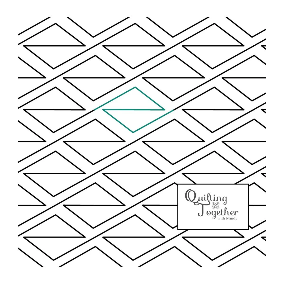 Apex Digital Panto Design for Edge to Edge E2E Longarm Quilting Pantograph