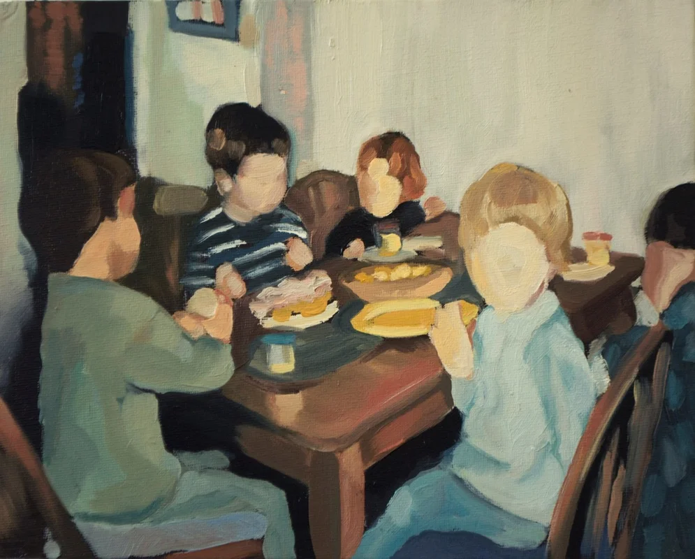 Gathering Fourteen, 2016, Oil on Canvas, 200 x 250