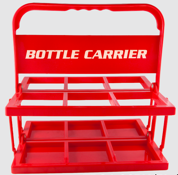 FOLDABLE BOTTLE CARRIER