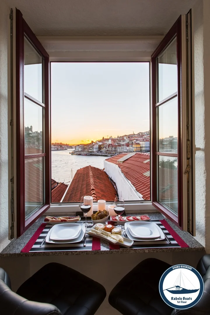 31. Douro Riverside - Rabelo Boats (View Late Dinner).jpg