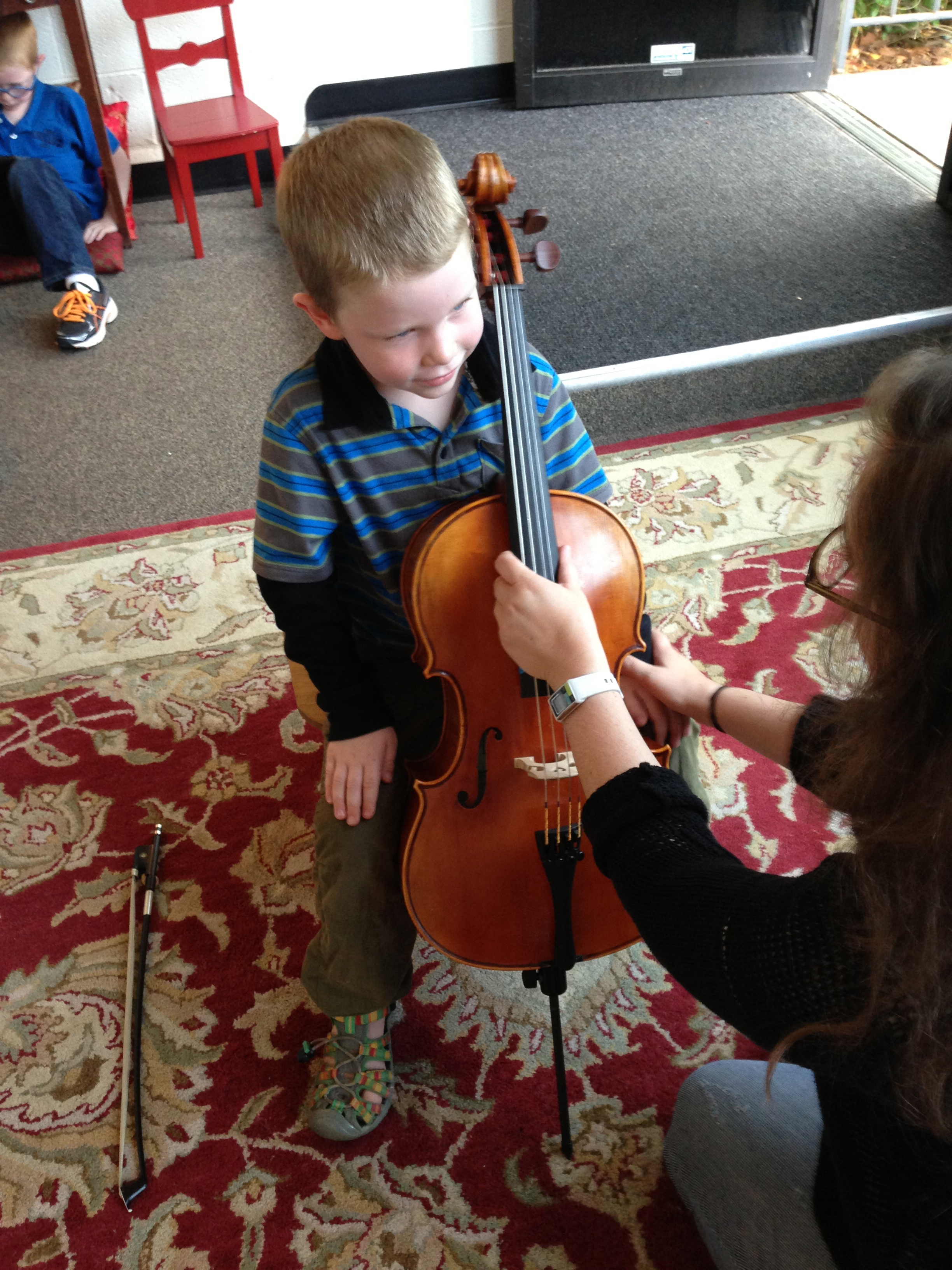 A Star Wars cello video inspired him to start playing.