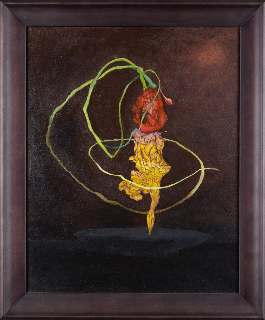 Tarantella, oil on canvas, 600mm x 500mm framed