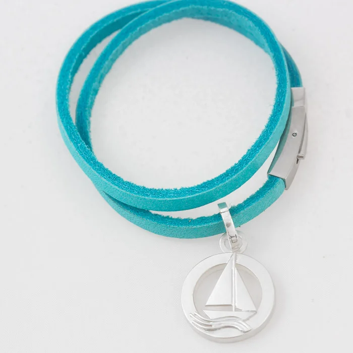 Anhänger Lederarmband
