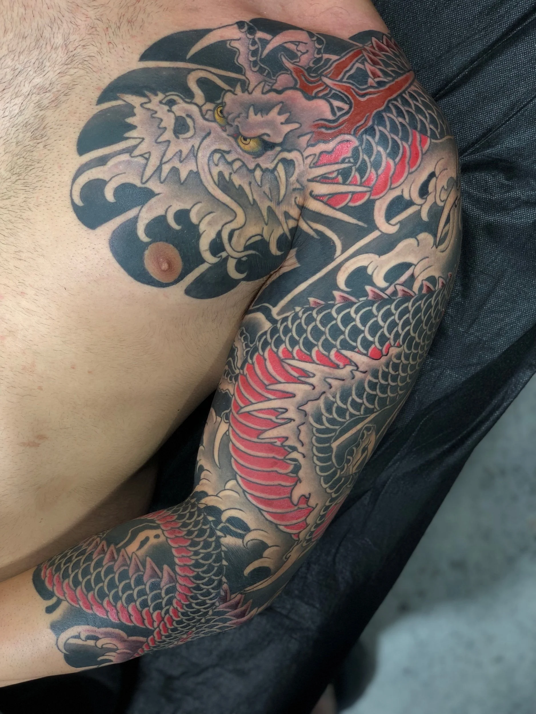 Japanese Dragon Tattoo
