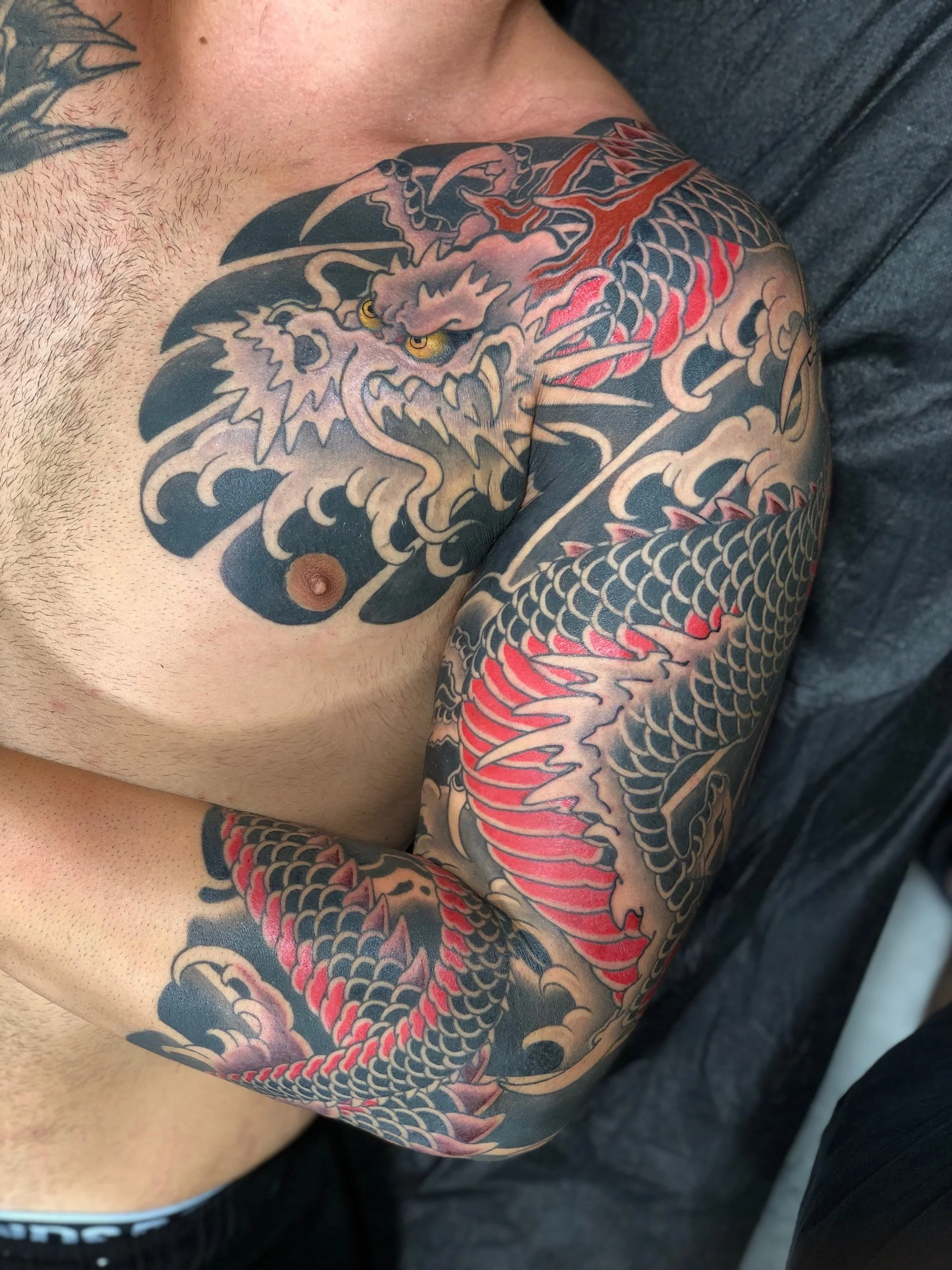 Japanese Dragon Tattoo