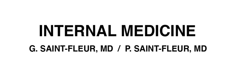  DRS. SAINT-FLEUR, MD  