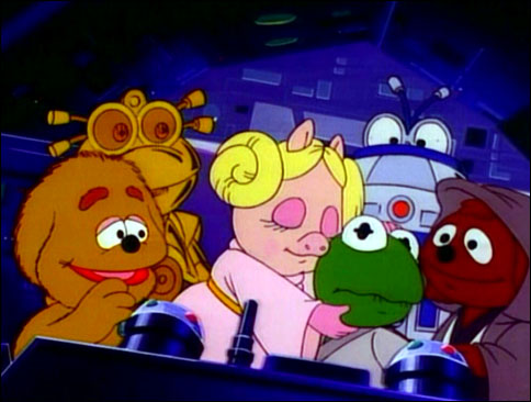 The Muppet Babies made a Gonzo remake of Star Wars