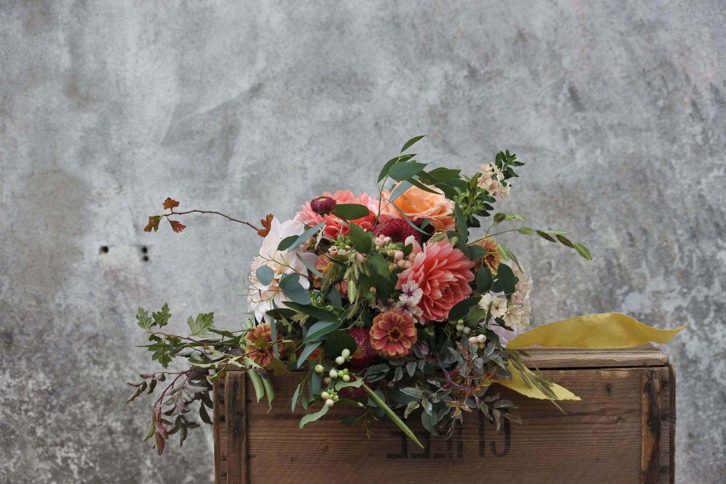 Flowers by: Green and Gorgeous Photo by: Claire Bowen
