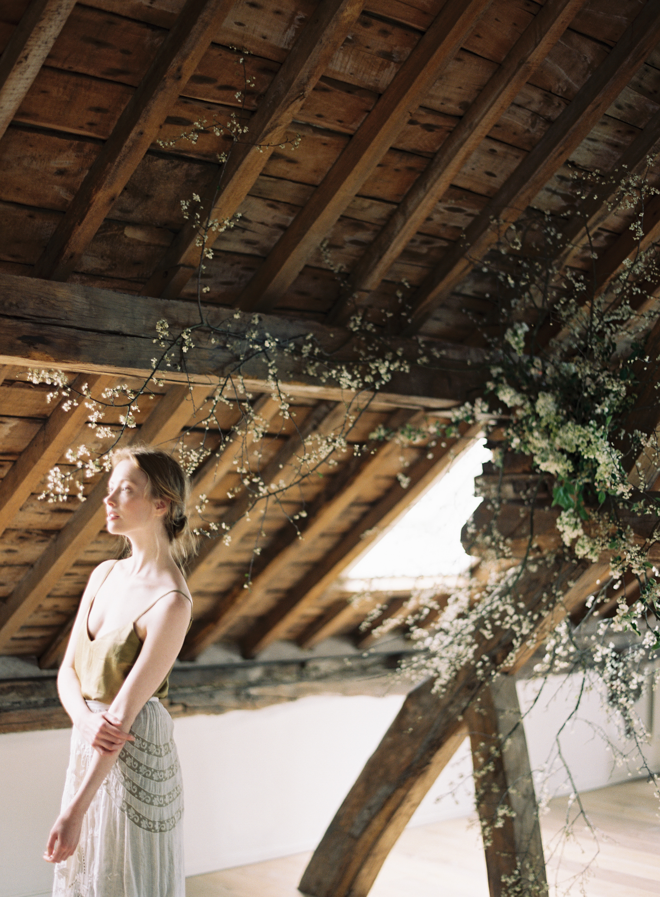 Model: Anneleen Dress by: Shop Gossamer Hair and Make up by: Edlynn Herrman Photo by: Taylor and Porter