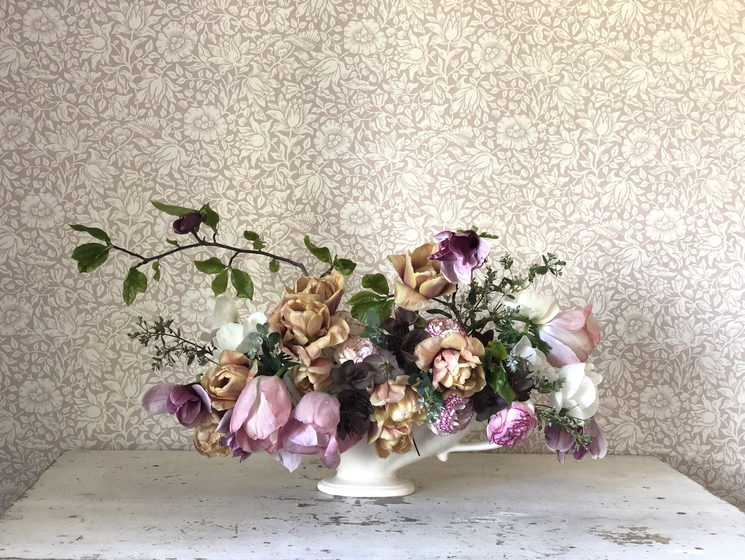 Floral Design Journal Honeysuckle And Hilda