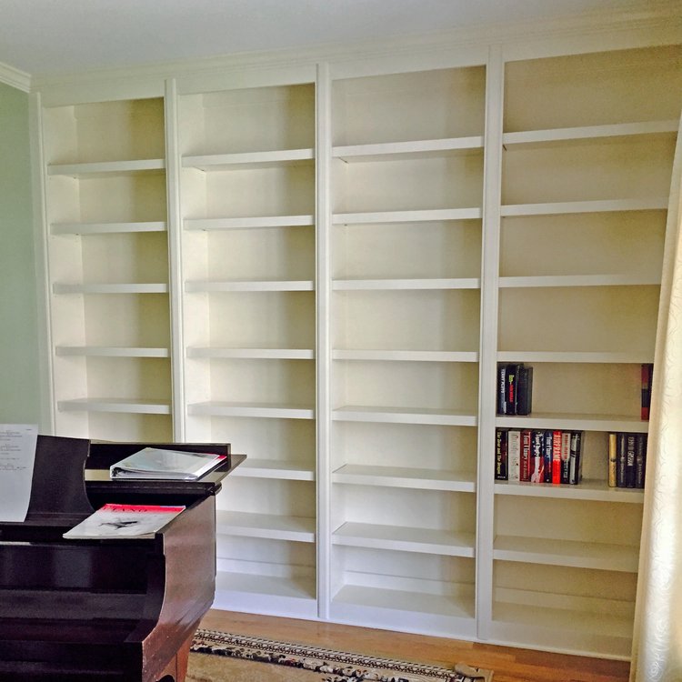 Custom Bookcases Built In Bookcases Raleigh Wake Forest