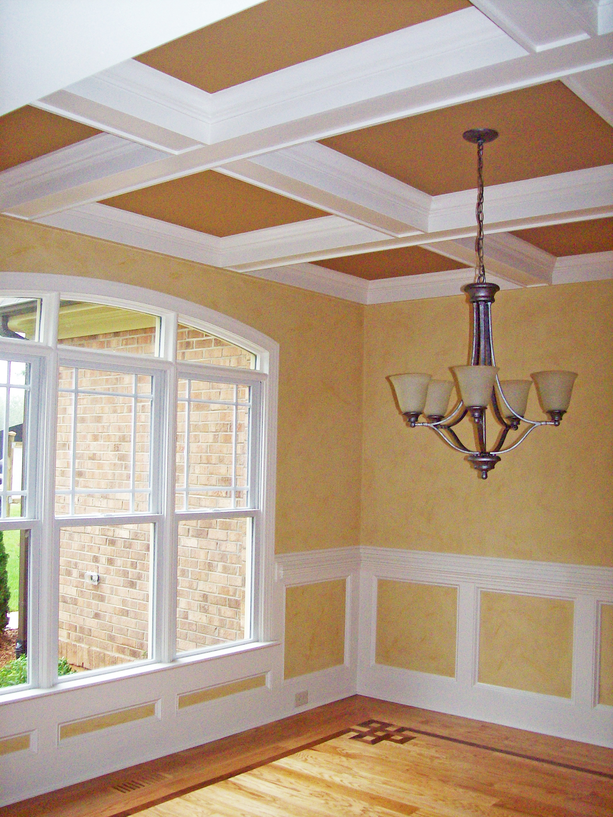 Custom Coffered Ceiling