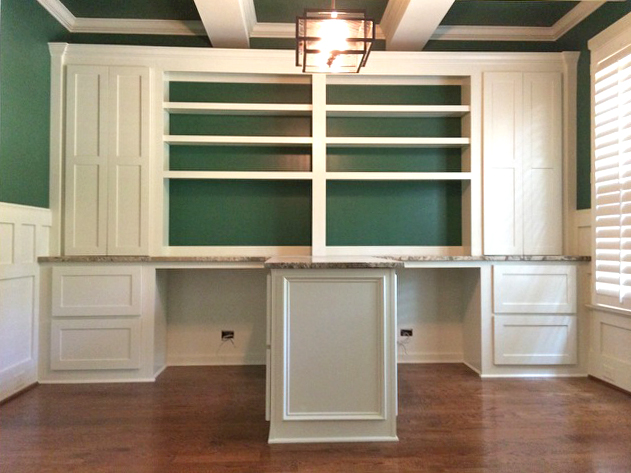 Custom Home & Office Built-In Desks — Woodmaster Custom Cabinets