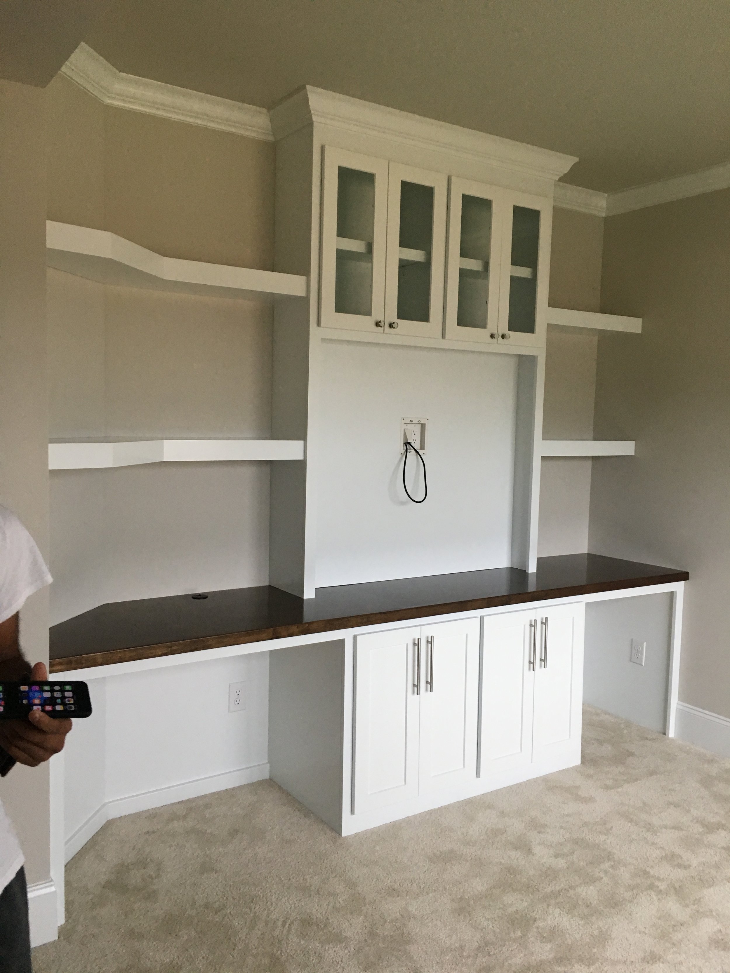 Custom Home & Office Built-In Desks — Woodmaster Custom Cabinets