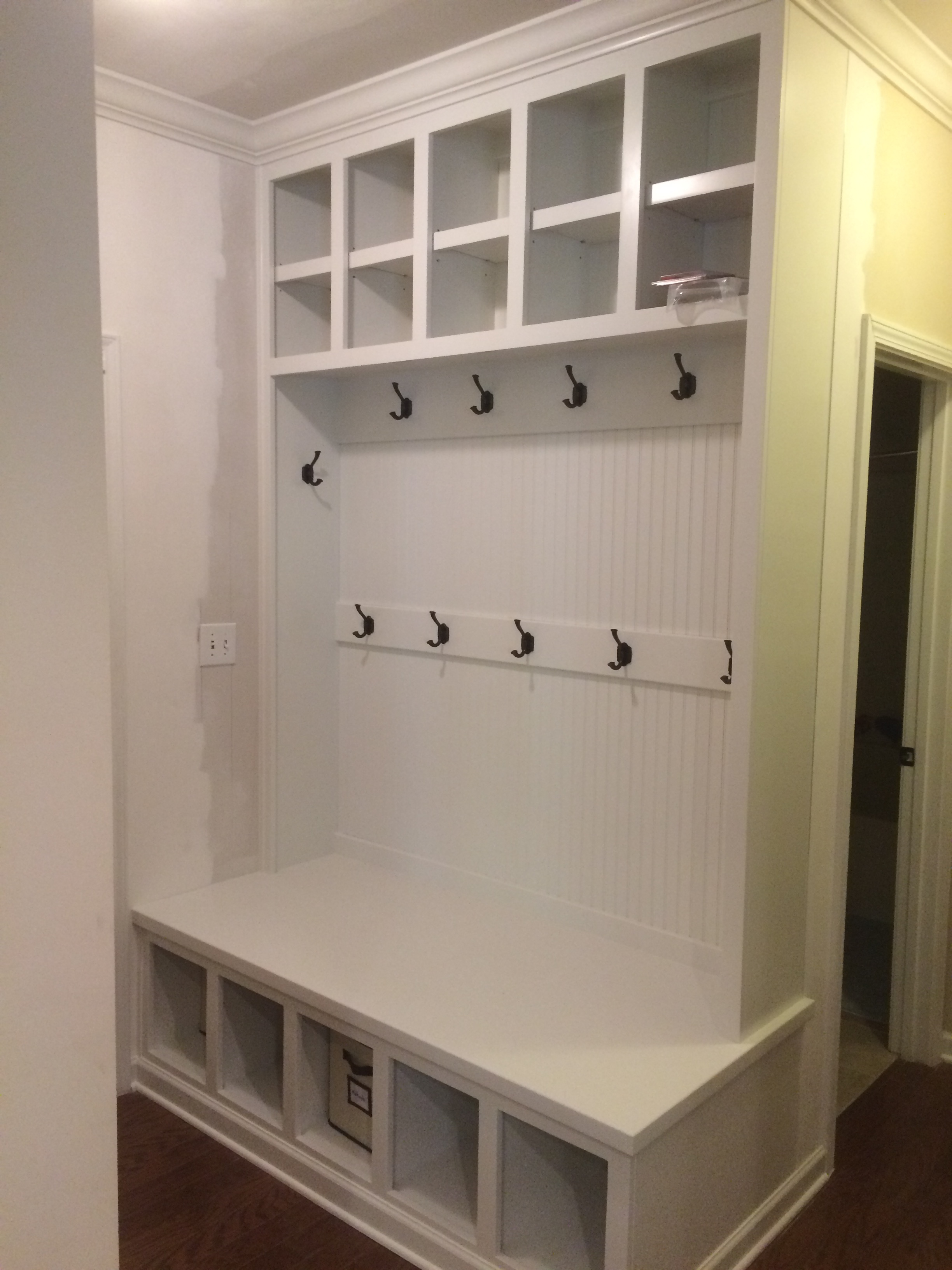 Custom Mudrooms & Mud Benches — Woodmaster Custom