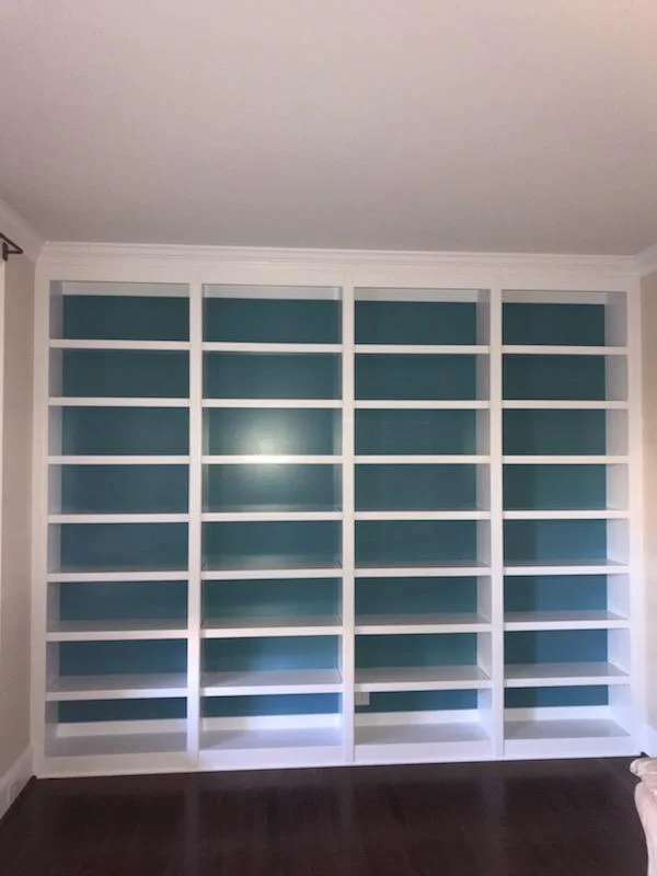 Custom Built-In Bookcases — Woodmaster Custom Cabinets