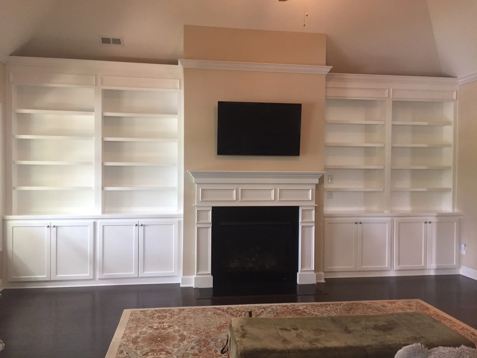 Custom Fireplace Built-Ins - Wake Forest, Raleigh, Durham — Woodmaster ...