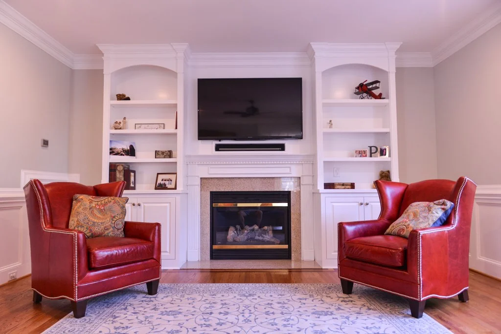 Custom Fireplace BuiltIns Wake Forest, Raleigh, Durham — Woodmaster