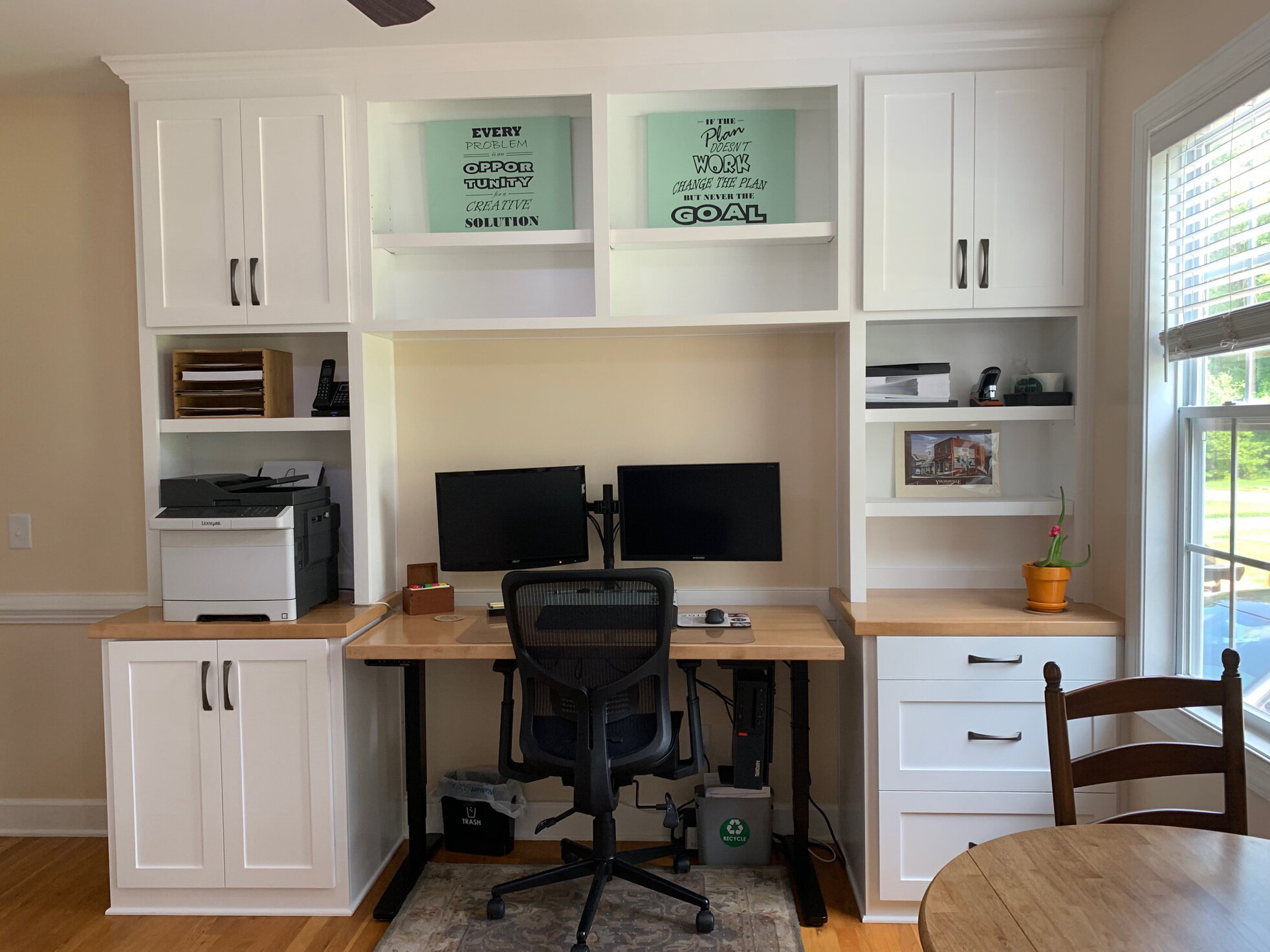 Custom Home & Office Built-In Desks — Woodmaster Custom Cabinets