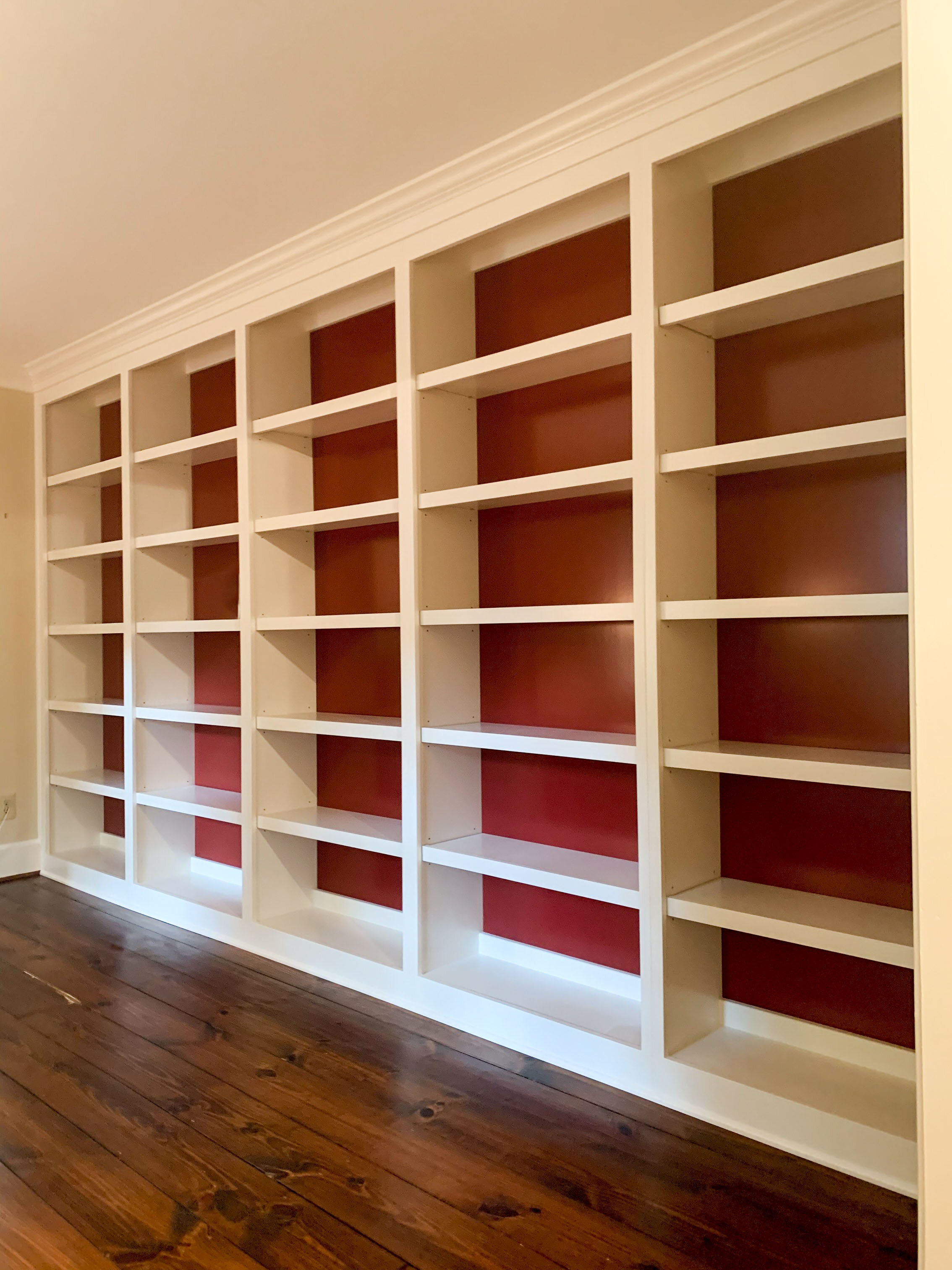 Custom Built In Bookcases — Woodmaster Custom Cabinets