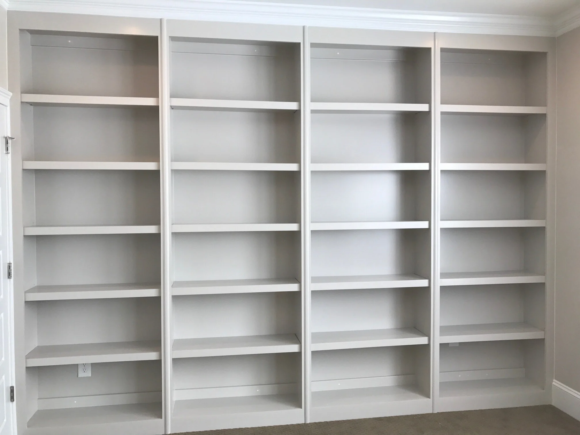 Custom BuiltIn Bookcases — Woodmaster Custom