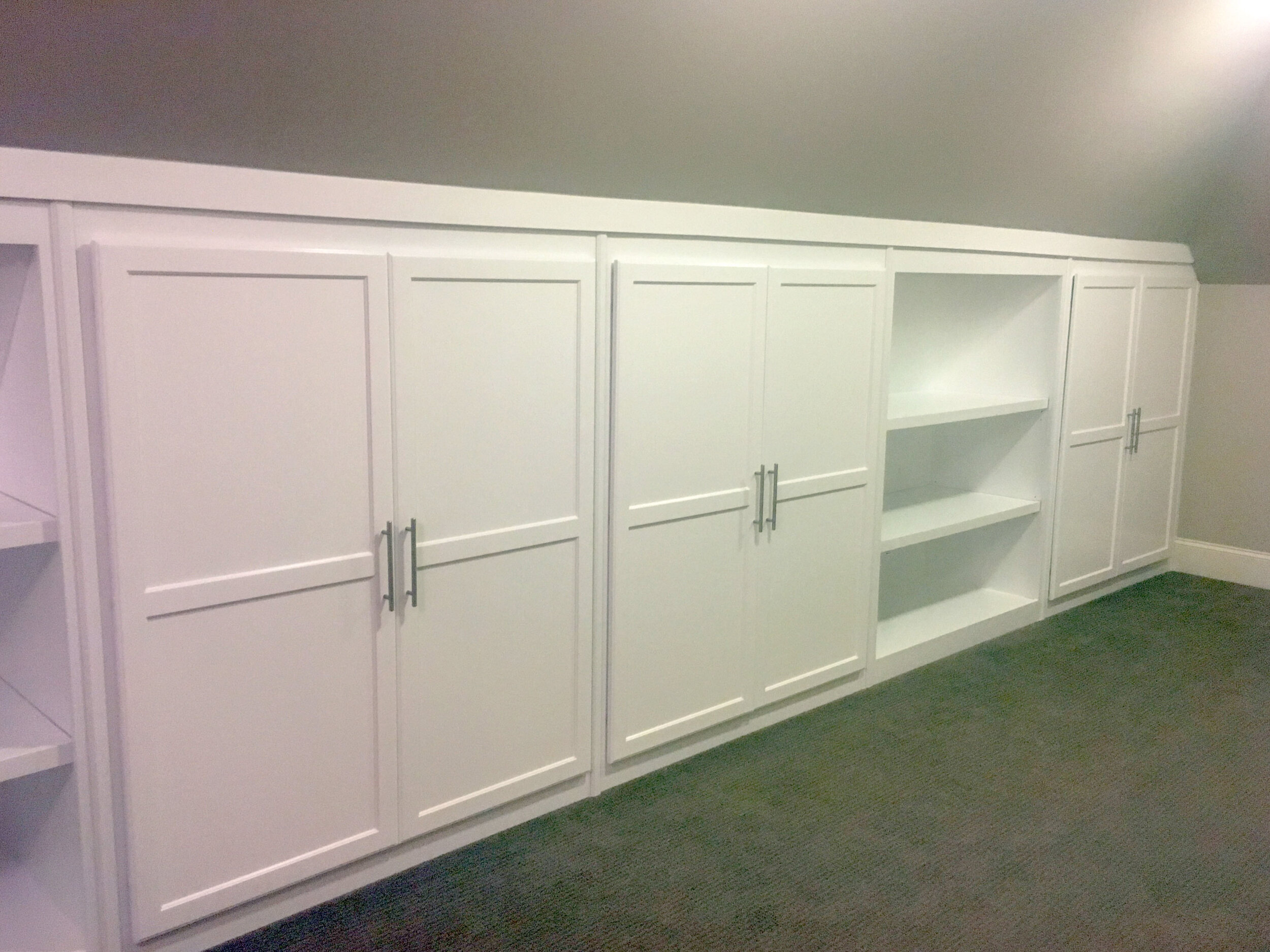 Storage Shelves With Doors