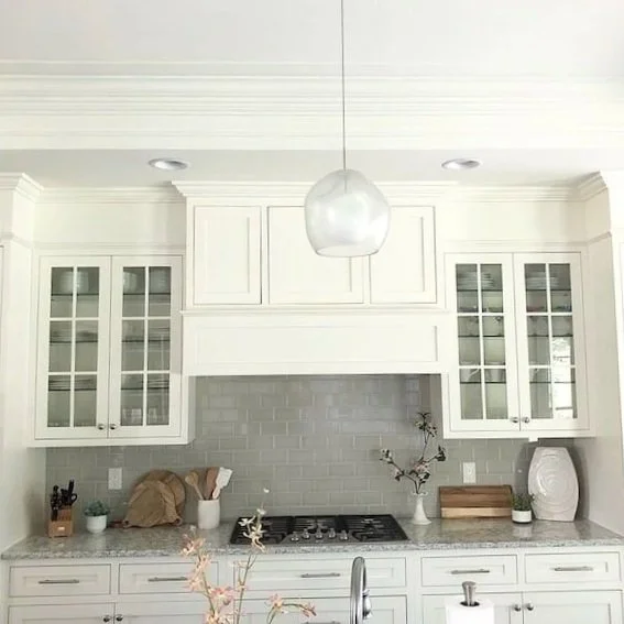 Kitchen with Soffit