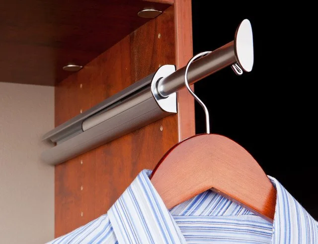 Closet Assistant: Slide Valet Bar