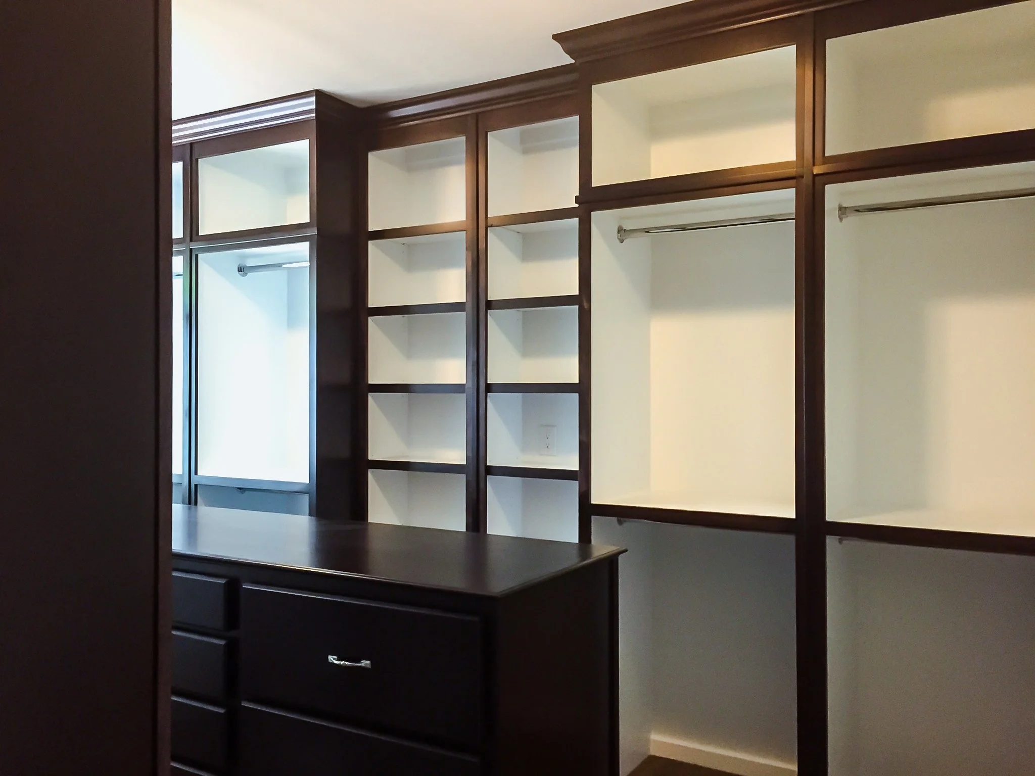 Design Your Own Painted and Stained Walk-in Closet