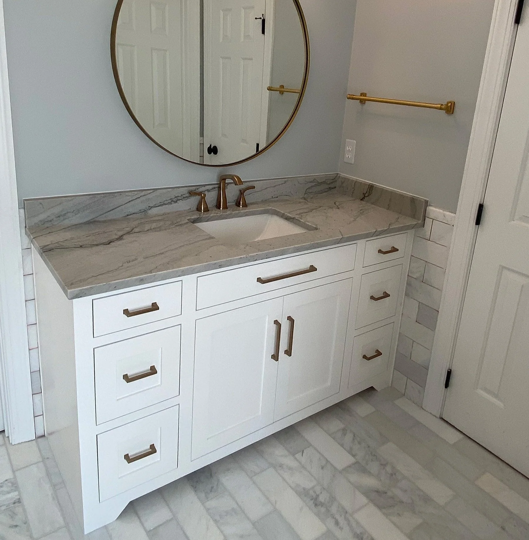 Bathroom Cabinets & Vanities — Woodmaster Custom Cabinets