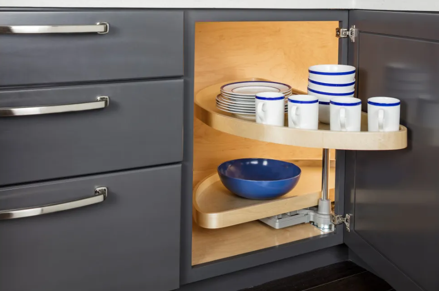 Half Moon Lazy Susan