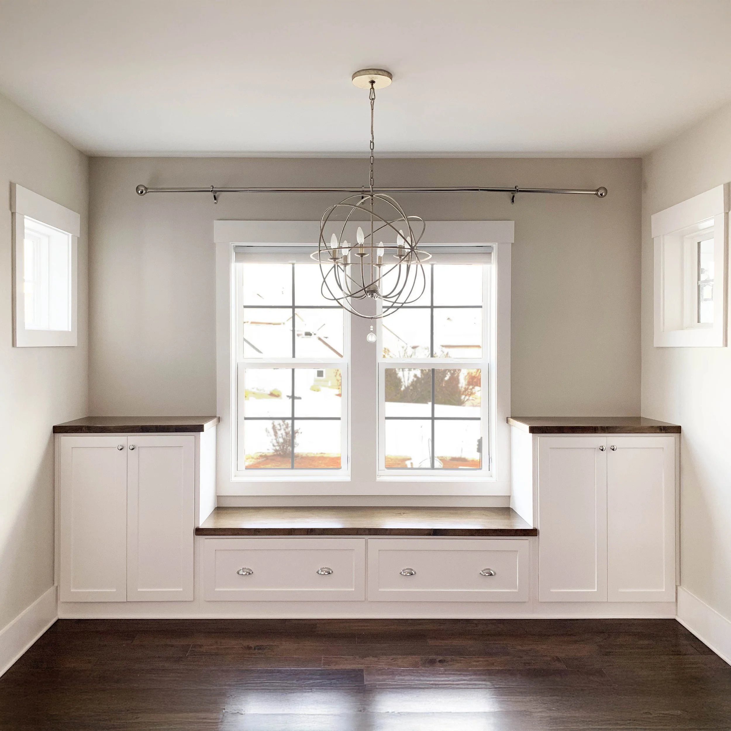 Built-in with seat height bases