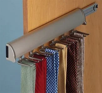 Tie and Scarf Pullout for Closet
