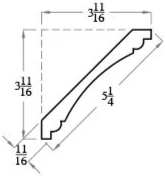EC50 Cove Crown Dimensions