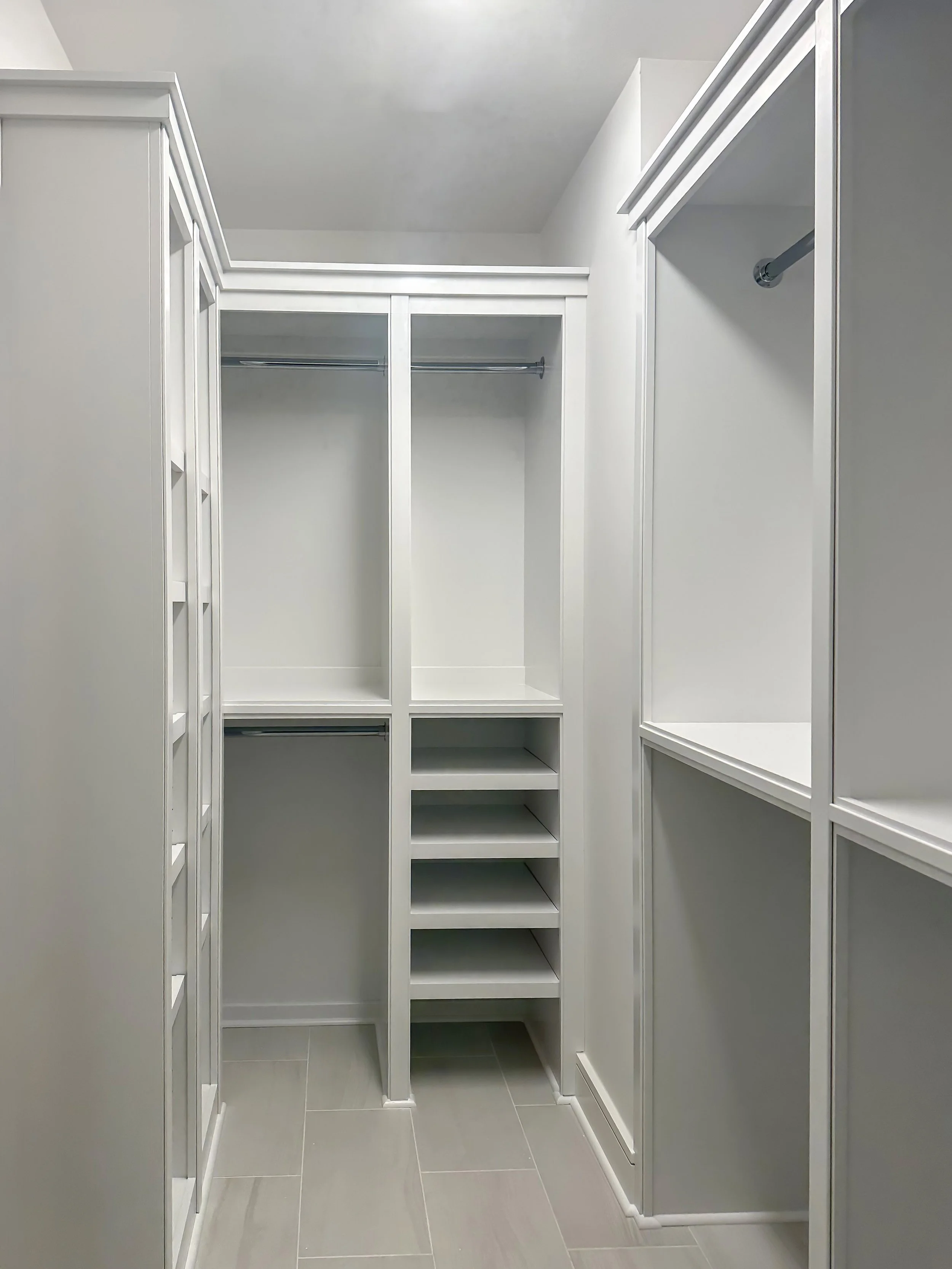 Design Your Own All Painted Walk-in Closet