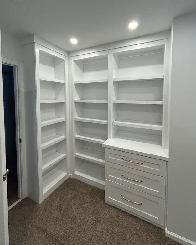 Floor to Ceiling Walk In Closet