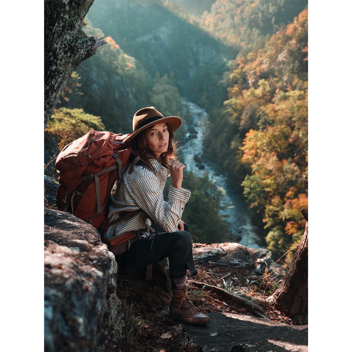 With the cooler weather rolling in, had to share one more of our faves from our cover story shoot for @atlantamagazine. This weekend is looking prime for some good hiking!