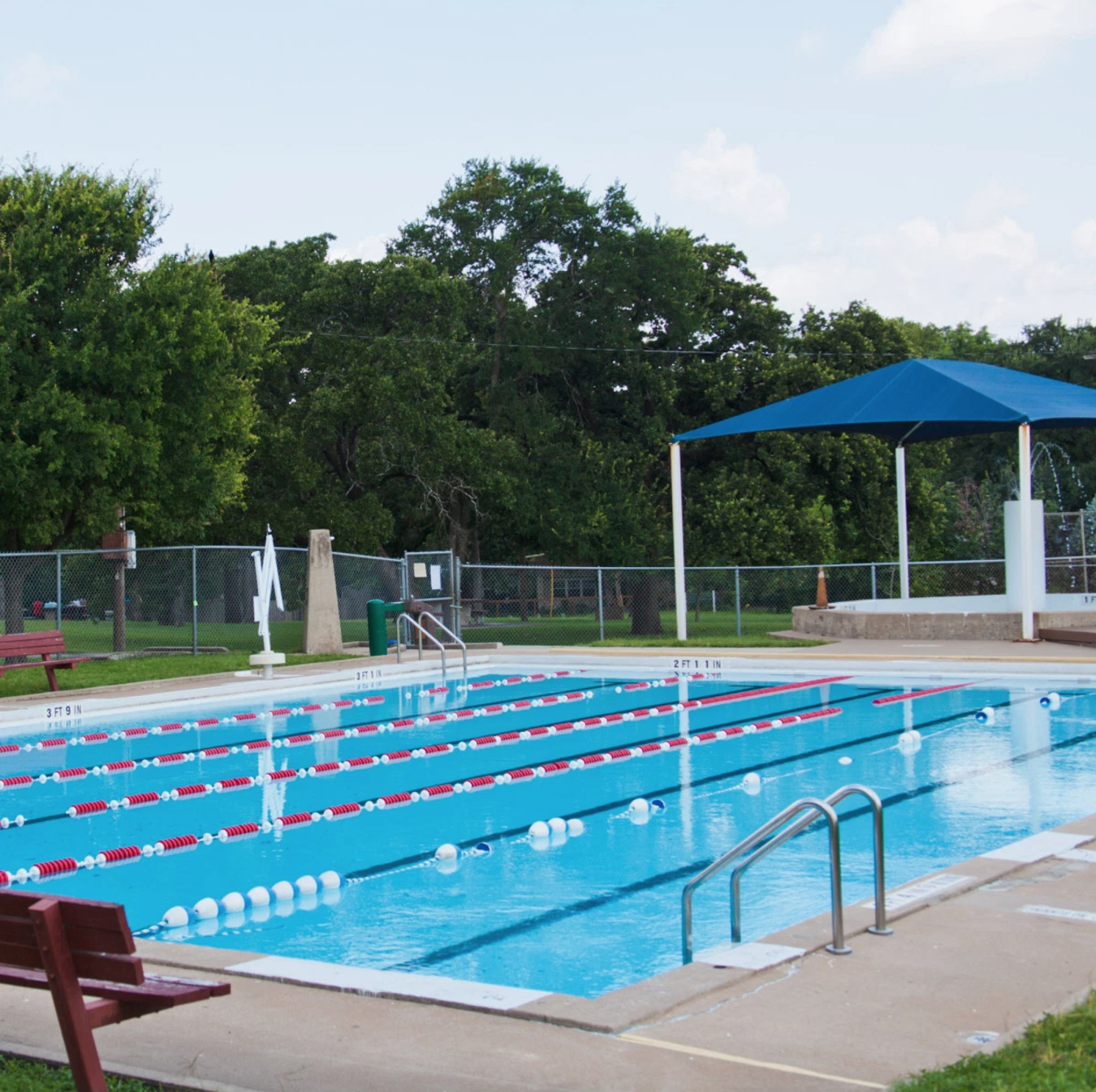 Pool Hours The Patterson Park Swimming Pool is located at 148 S. Linwood Avenue. The Pool officially opens for the season annually in mid-June. Visit the Patterson Park Public Pool Facebook Page for more information, rules and hours. Cost $2 per visit $30 for individual season pass; kids under 3 admitted FREE.