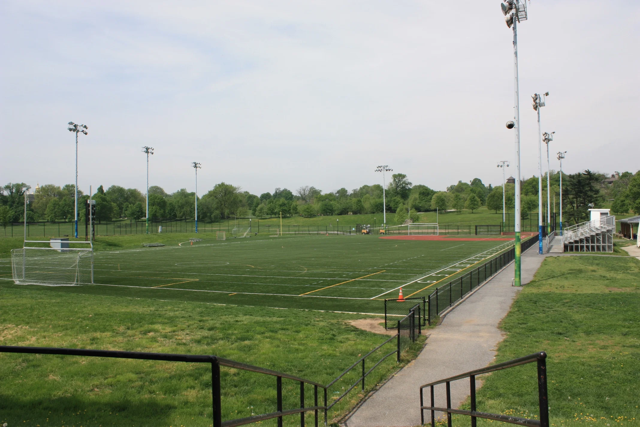Youth Sports and Education Center In 1970, a new football field was built in Patterson Park and dedicated as Utz Field after Utz Twardowicz, Director of the Highlandtown Red Shield Boys Club from 1948 to 1969. The Patterson Park Youth Sports and Education Center includes a new, multi-purpose, turf field located on Utz Field and includes an educational building that houses classrooms for activities and programming year-round. Programming includes academic support, physical education and activity, nutrition education, provision of healthy snacks, and anti-gang and drug prevention workshops. Contact pattersonparkinfo@gmail.com or call 410.878.0563 for more for more information about ongoing programs.