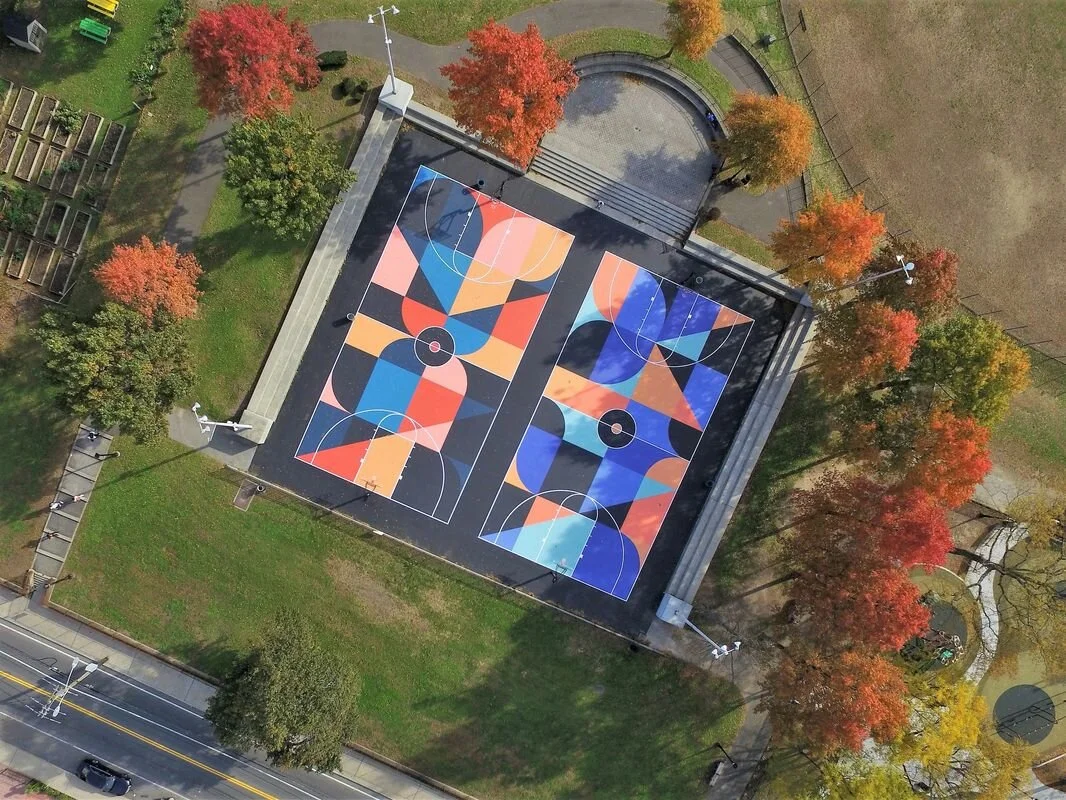 Help bring a mural to the Patterson Park basketball courts!