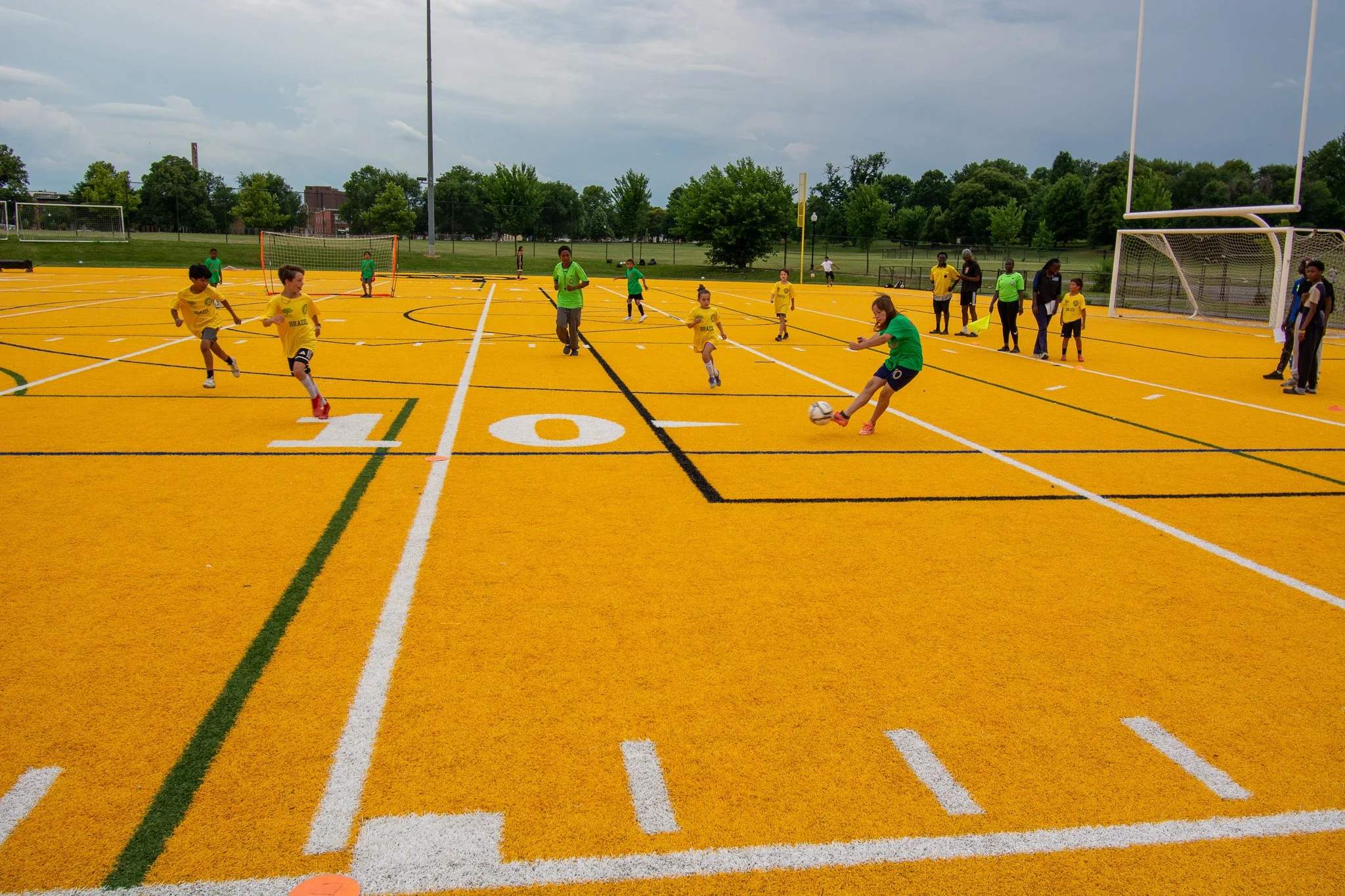  92 elementary and middle school youth participated in the event 