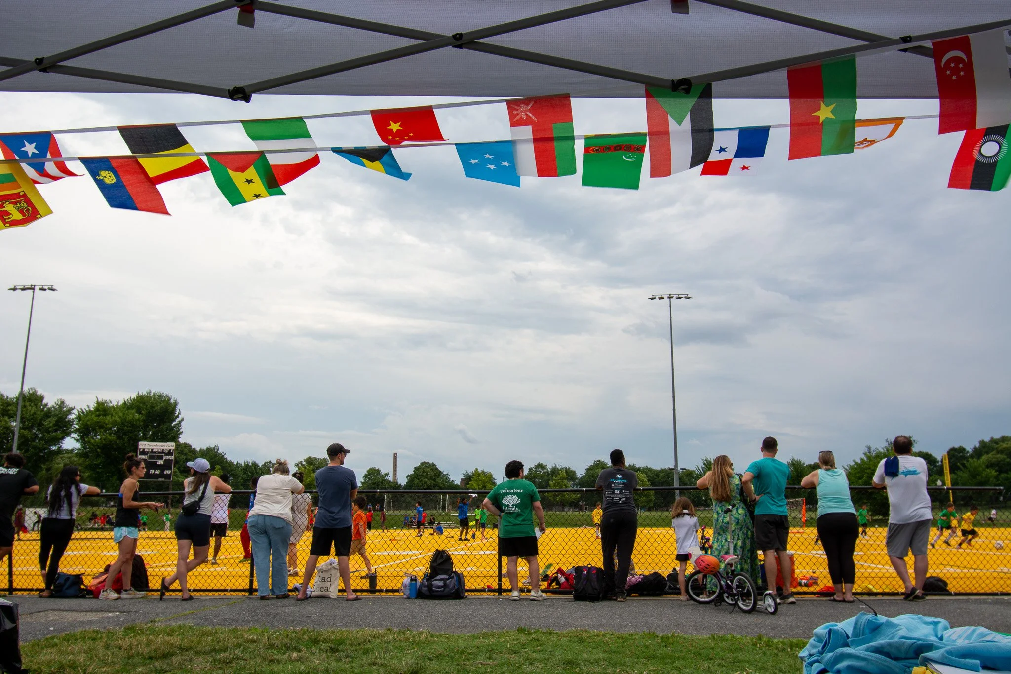  For most of the players in the tournament, this was an opportunity to meet youth from other schools and neighborhoods 
