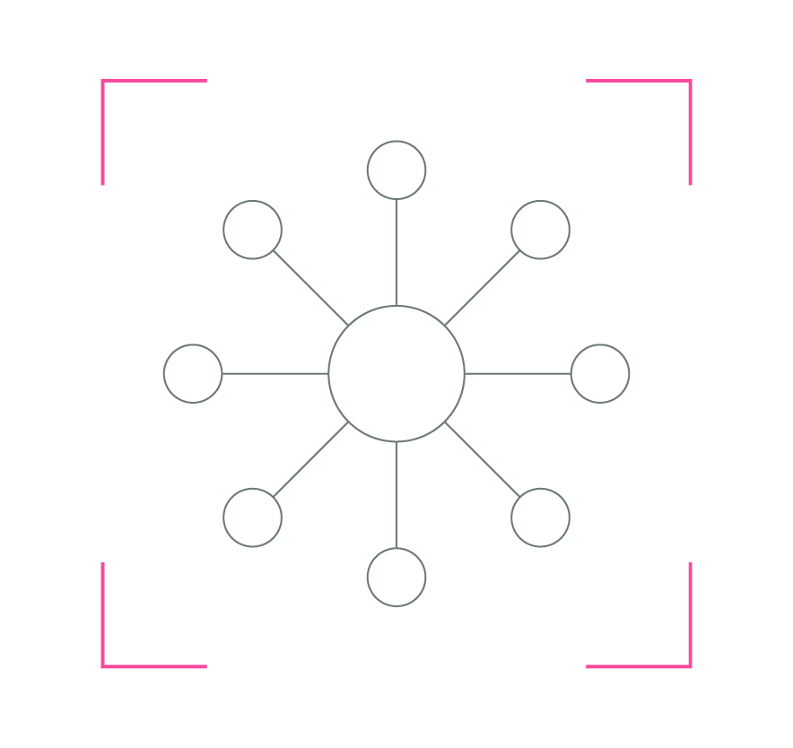 Post-production hub services icon