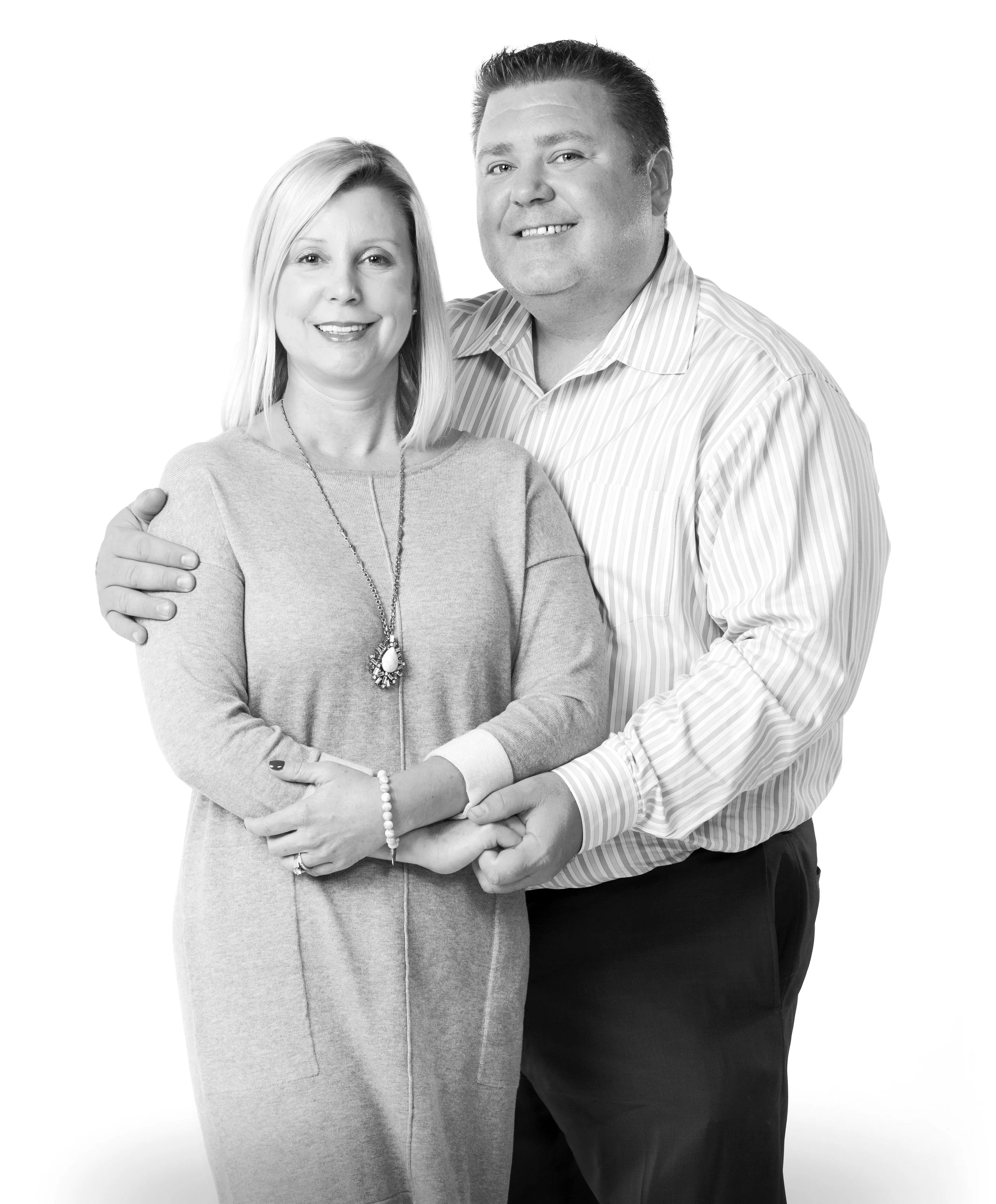 Kelly with her husband