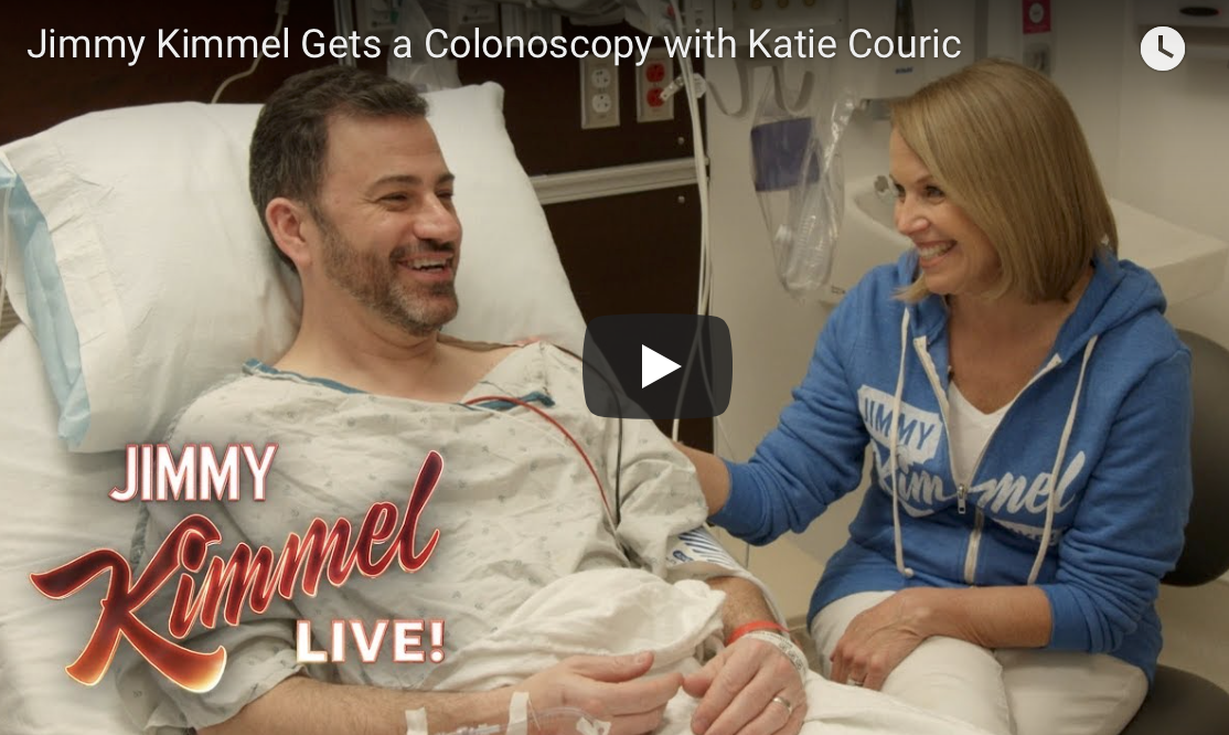 Jimmy Kimmel Gets a Colonoscopy 
